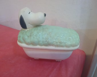 Botellas de baño de burbujas antiguas, botellas de baño de burbujas vacías de Peanuts, "Snoopy, Linus, Lucy y otros" y decoración de pared de Charlie Brown, década de 1970