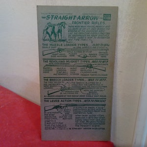 Vintage Reference Card, Nabisco Shredded Wheat &quot;Straight Arrow&quot;, Book Three and Four Cards, 1952
