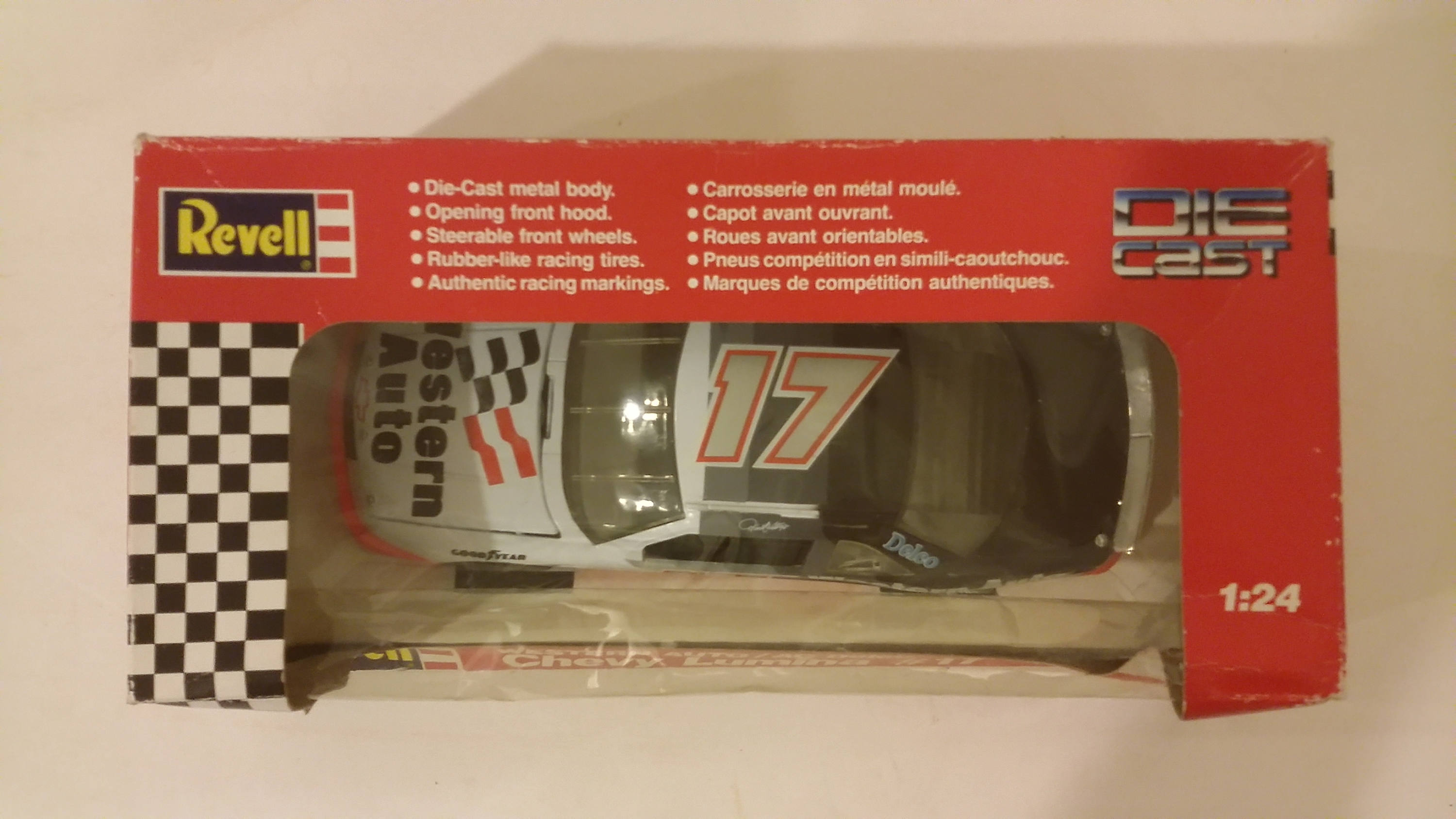 Revell Western Auto, AC Delco Chevy Lumina #17, Darell Waltrip, 1:24 ...