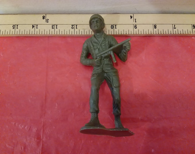 Vintage Toy Soldier, Large Plastic Toy Soldier#p