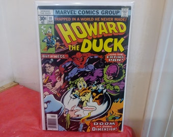 Vintage Comic Books, Marvel Comic Books, Howard the Duck, 1970's
