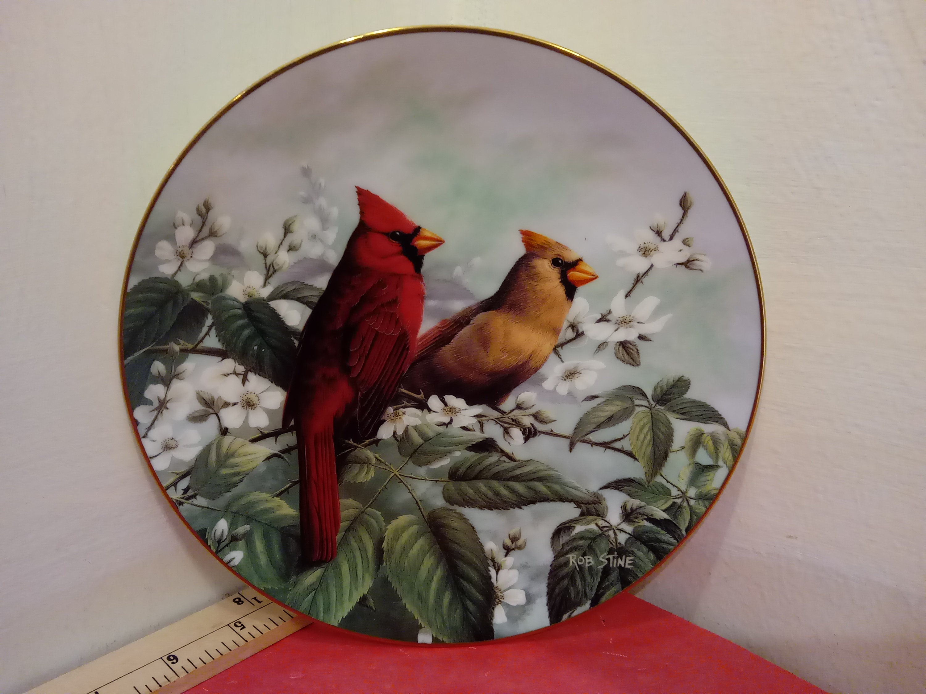 Vintage W.L. George Collector Plate Springtime Splendor by - Etsy Canada