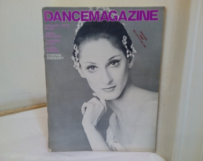 Vintage Dancing Magazines, Dance Magazine, 1972 and 1973#