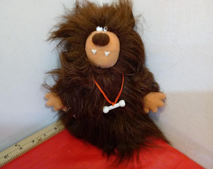 Vintage Stuffed Toy Doll, Boo Buddies by Hallmark, Harry Von Werewolf, Made in Korea, 1986