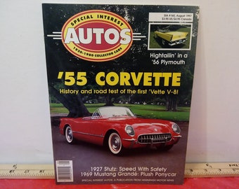 Vintage Auto Magazine, Special Interest Autos, August 1997