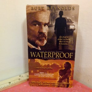 Cinta de película VHS vintage, impermeable, Burt Reynolds, 2001 ~