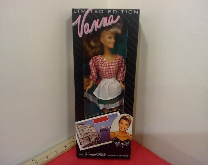 Vintage Vanna White Doll, Limited Edition Italy, 1990's