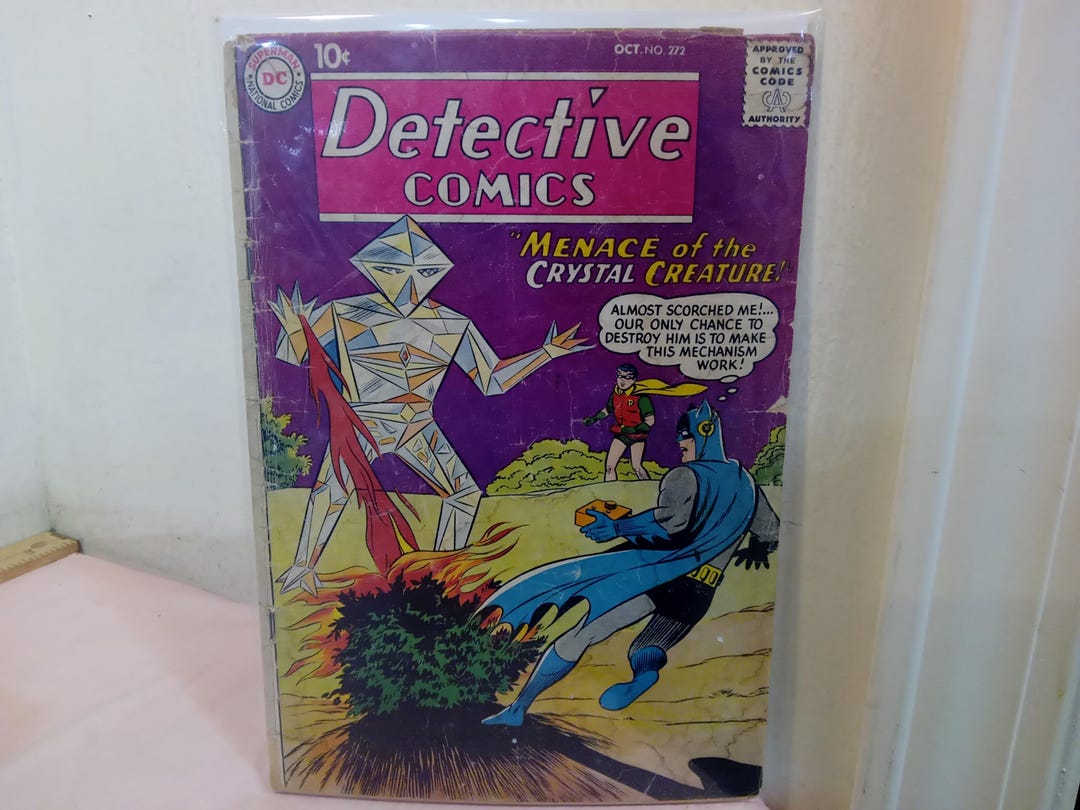 Vintage DC Comic Books, Detective Comics Starring Batman, 1960's - Etsy