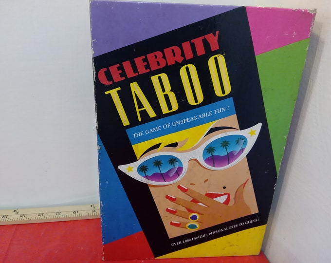 Vintage Board Game Celebrity Tabo 1996