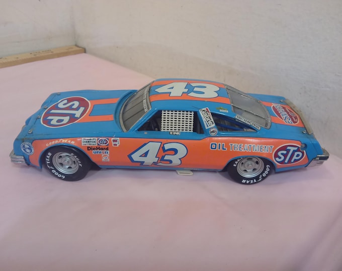 Vintage Nascar Toy Racing Cars, Franklin Mint's Nascar Racing Car Collectible Vehicle "Richard Petty" #43 or ERTL Buick Regal Petty, 1990's