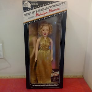 Vintage Marilyn Monroe Doll, The Marilyn Monroe Movie Collection &quot;There&#39;s No Business Like Show Business&quot;. 1982#