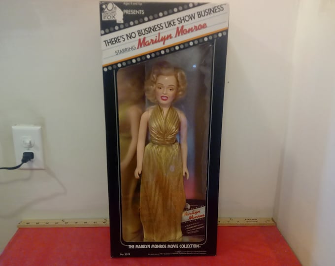 Vintage Marilyn Monroe Doll, The Marilyn Monroe Movie Collection "There's No Business Like Show Business". 1982#