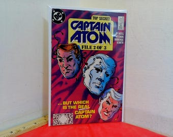 Vintage DC Comic Books, Captain Atom, 1980's