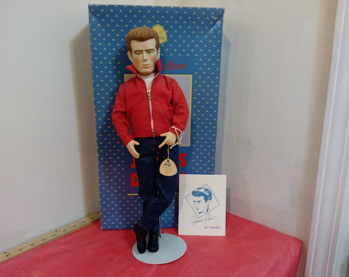 Vintage Doll, Elegant Dolls by Dakin "James Dean", Special Edition by The James Dean Foundation, 1985