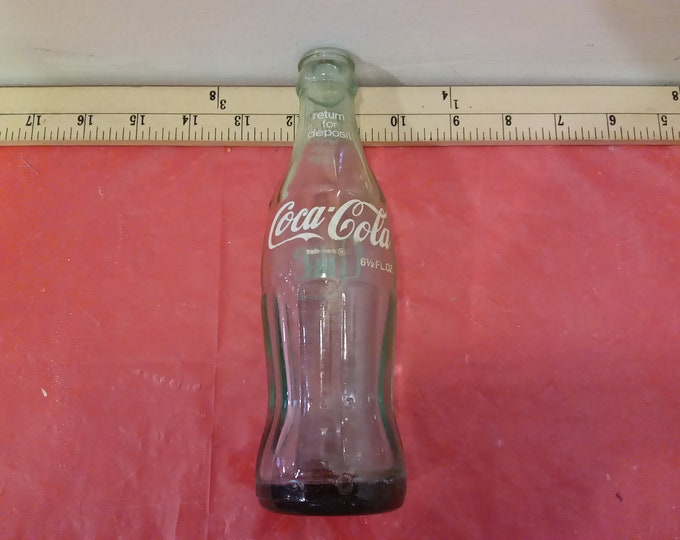 Vintage Coca-Cola Bottle 6 1/2oz from Lynchburg, Virginia