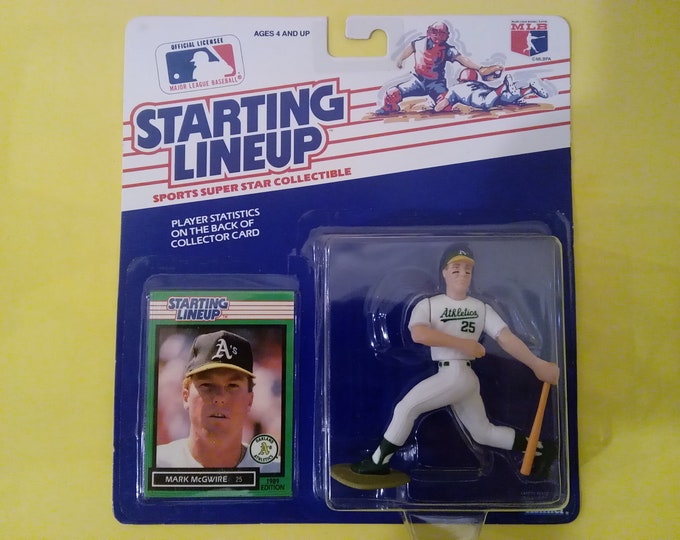 Starting Lineup by Kenner, Mark McGwire, 1989