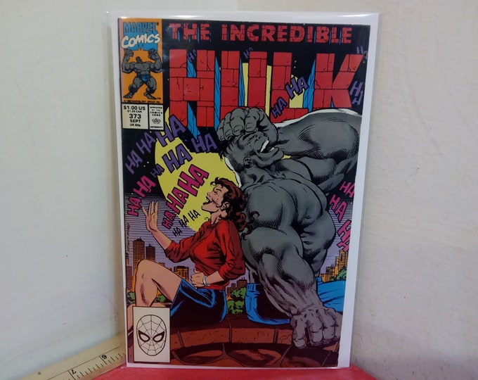 Vintage Comic Books, Marvel Comic Books, The Incredible Hulk, 1990's