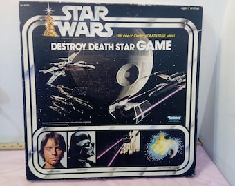 Vintage Board Game, Star Wars " Destroy Death Star Game" by Kenner, 1978#