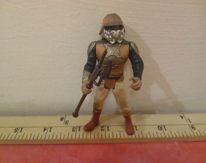 Vintage Star Wars Action Figure, Lando Calrissian as Skiff Guard by Kenner, 1997