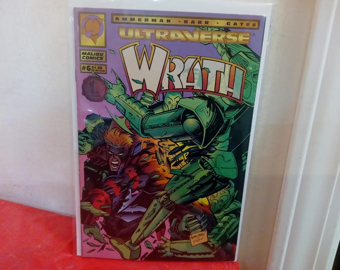 Vintage Malibu Comic Books, The Strangers, Warstrike, or Wrath, 1990's