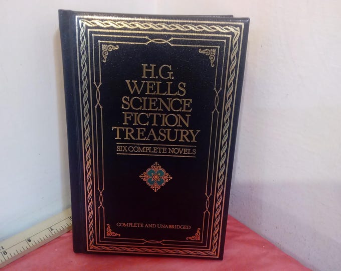 Vintage Fictional Books, Chatham River Press and Amaranth Published Books, Jack London, Agatha Christie, and H.G. Wells Science Fiction