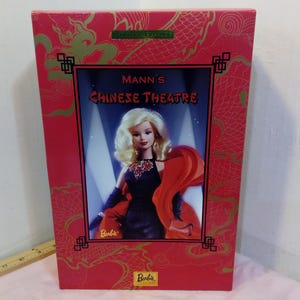 Vintage Barbie Dolls, Holiday Jewel, Mann&#39;s Chinese Theatre, or Chinese Empress Barbie Dolls, 1990&#39;s