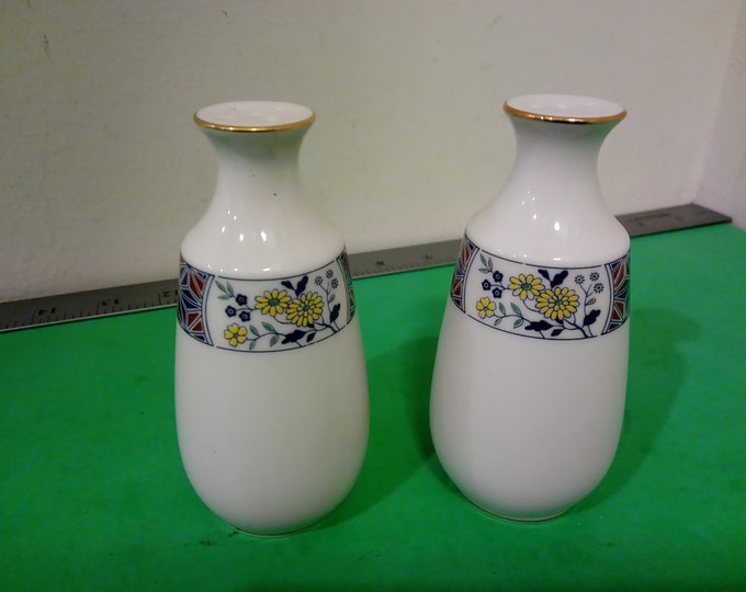 Vintage Noritake Salt and Pepper Shakers