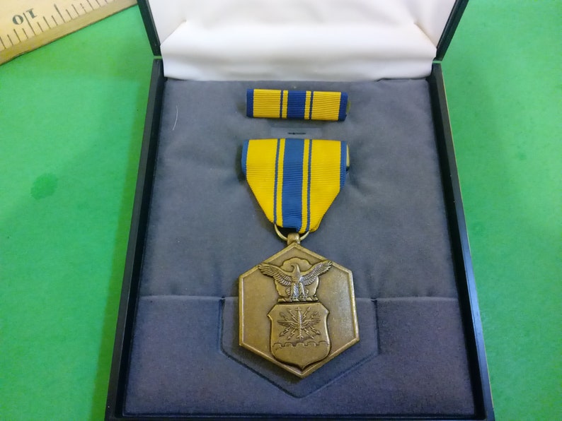 Vintage Official U S Military Medal U S A F Commendation Etsy