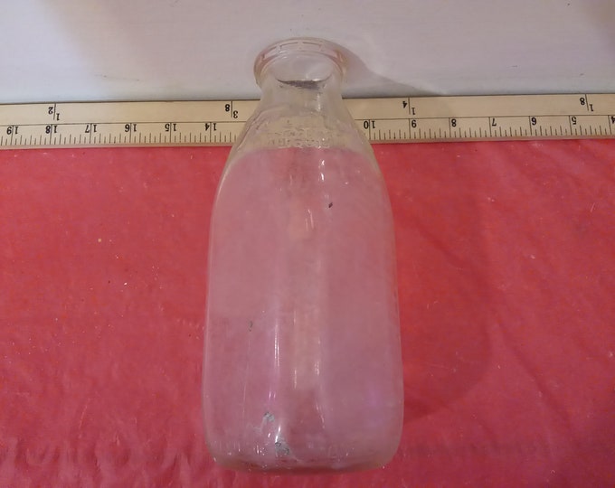 Vintage Glass Milk Bottles, Quart, Pint, 1/2 Pint from Farmers, Southern Dairies, Winston Salem, and Others