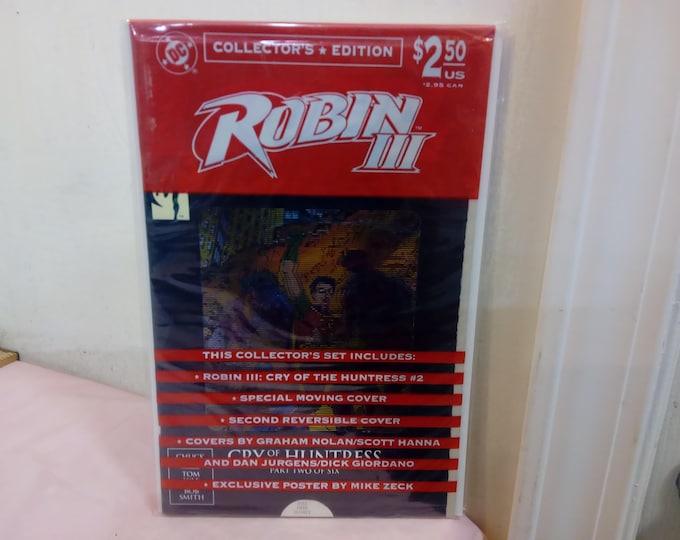 Vintage DC Comic Books, Robin III "Cry of the Hunter" Mini-Series, Various Issues, 1990's