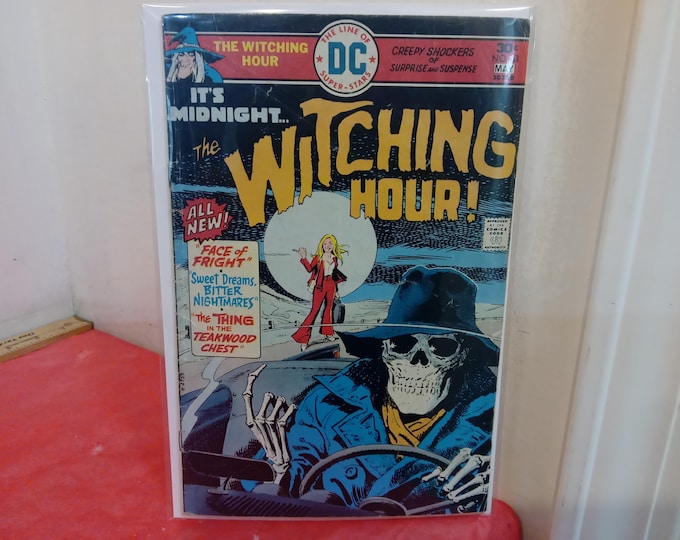 Vintage DC Comic Books, Witching Hour #63, 1970's
