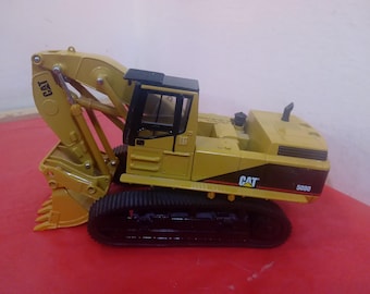 Vintage Push/Pull Toys, Norscot Group Diecast Caterpillars, Cat D11R Tractor, Cat #5080 Backhoe, Cat #980 Bulldozer, or Tonka Car Carrier