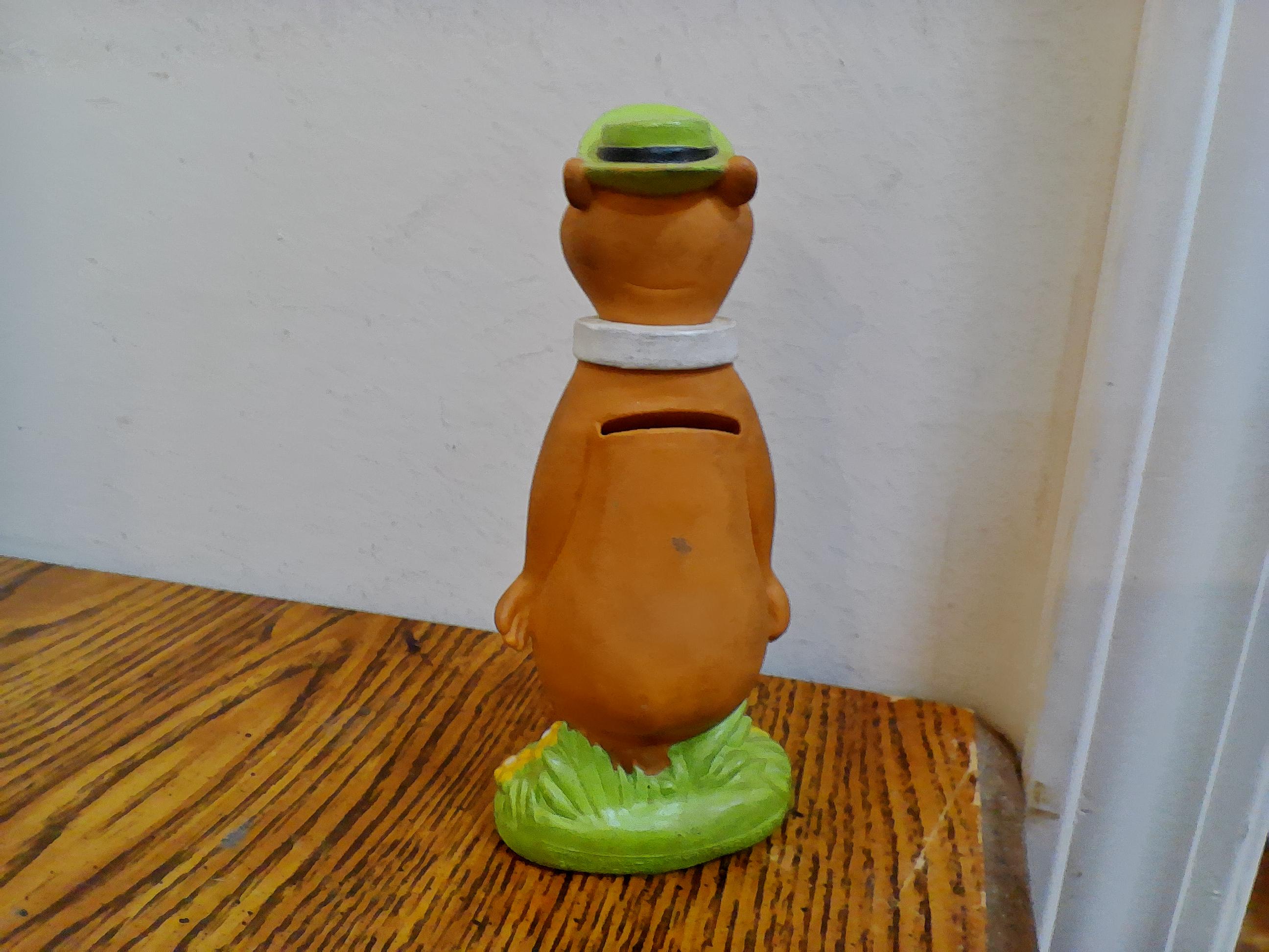 1960’s HUMBLE OIL ESSO エッソタイガー ビンテージ 貯金箱 Vintage Piggy Banks, Humble Oil Esso Tiger, World's Only Corn