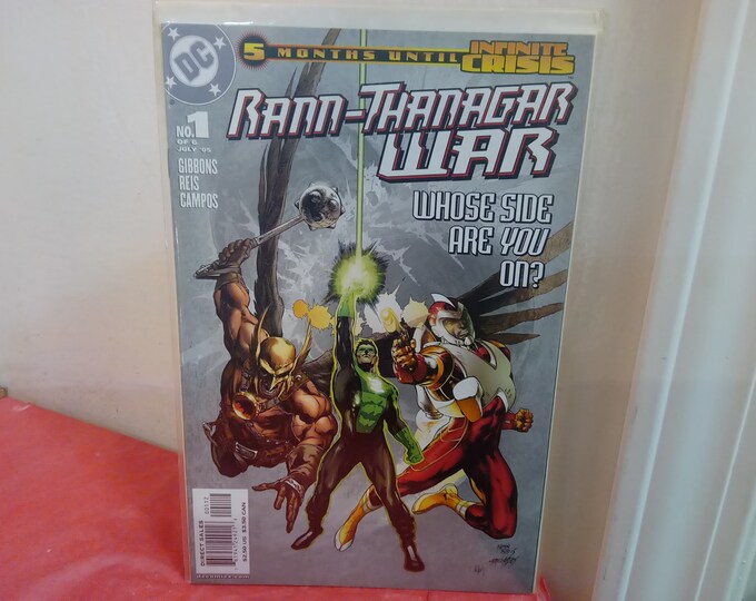 Vintage DC Comic Books, Rann-Thanagar War, Various Issues