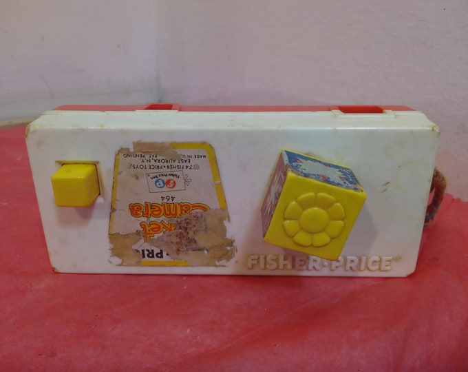 Vintage Learning Toy, Fisher Price Pocket Camera still Working, 1974