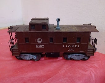 Vintage O Scale Train Cars, Great Northern, Lionel Caboose, Erie Log Car, Santa Fe Coal Car and Caboose, and Others