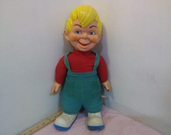 Vintage Talking Doll, Beanie Talking Doll from Beanie and Cecil Cartoon by Mattel, 1949