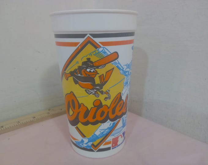Vintage Sport's Plastic Cups, Collector Cups from MLB Games or Events, Orioles, Earl Weaver, Florida Marlins, Spring Training, and Others#