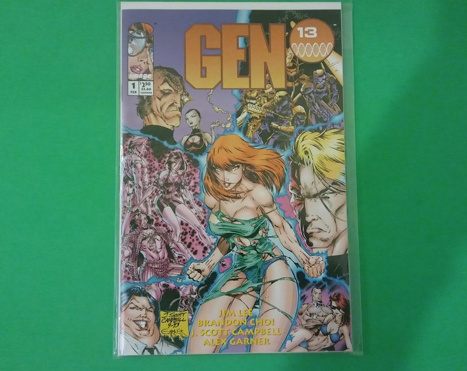Gen13 by Image Comics, Mini Series Vol #1 Issue #1, 1994