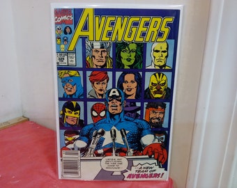 Vintage Comic Books, Marvel Comic Books, Avengers, 1980's