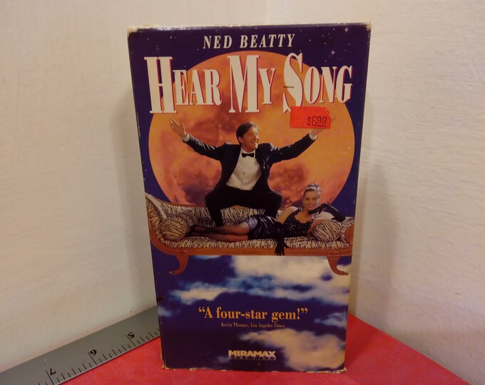 Vintage VHS Movie Tape, Hear My Song, Ned Beatty, 1992~