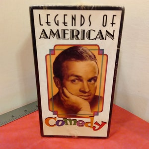 Vintage VHS Movie Tape, Legends of Comedy 4 Tapes, Lucille Ball, Milton Berle and Others, 1996~