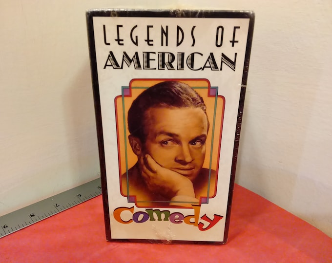 Vintage VHS Movie Tape, Legends of Comedy 4 Tapes, Lucille Ball, Milton Berle and Others, 1996~