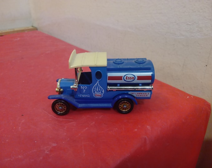 Vintage Die-Cast Vehicles, Days Gone Die-Cast Vehicles by Lledo, Kodak Film, Fire Ladder Truck, Esso Gas Truck, RAF Vehicles, 1980's