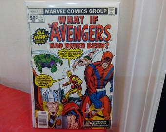 Vintage Marvel Comic Books, What If, Various Issues, 1970/80's