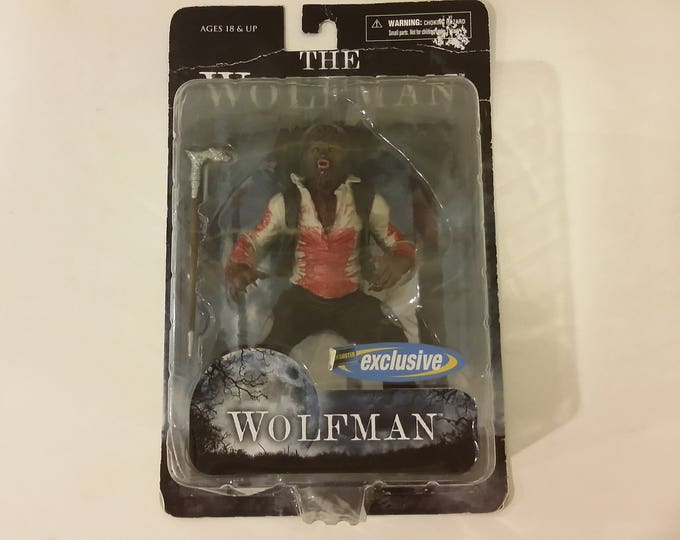 The Wolfman 7" with Walking Cane #30005 ~SS2 made by Mezco Toyz-NIB- 2009