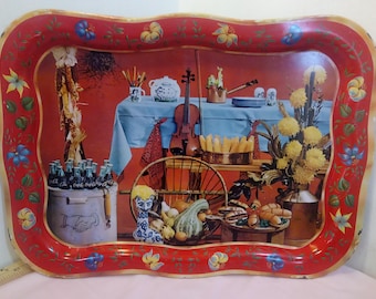 Vintage Home Decor Trays, Coca-Cola Trays for Home Decor, Serving Tray and Smaller Decorative Trays for Home Decor, 1970's