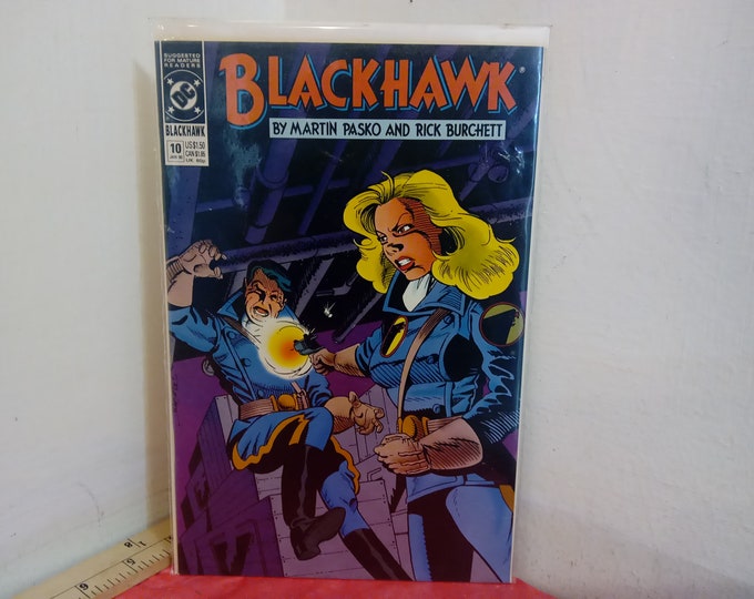 Vintage Comic Books, DC Comic Books, Blackhawk, 1990's