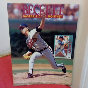 Vintage Sport's Cards Magazines, Beckett Baseball and Football Magazine, 1990's