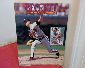 Vintage Sport&#39;s Cards Magazines, Beckett Baseball and Football Magazine, 1990&#39;s